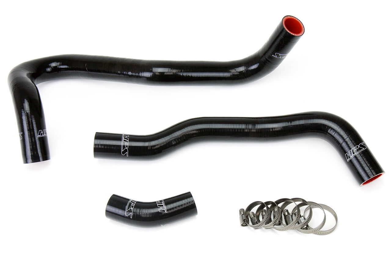 HPS Black Silicone Radiator Hose Kit 2006-2011 Honda Civic Si 57-1021-BLK