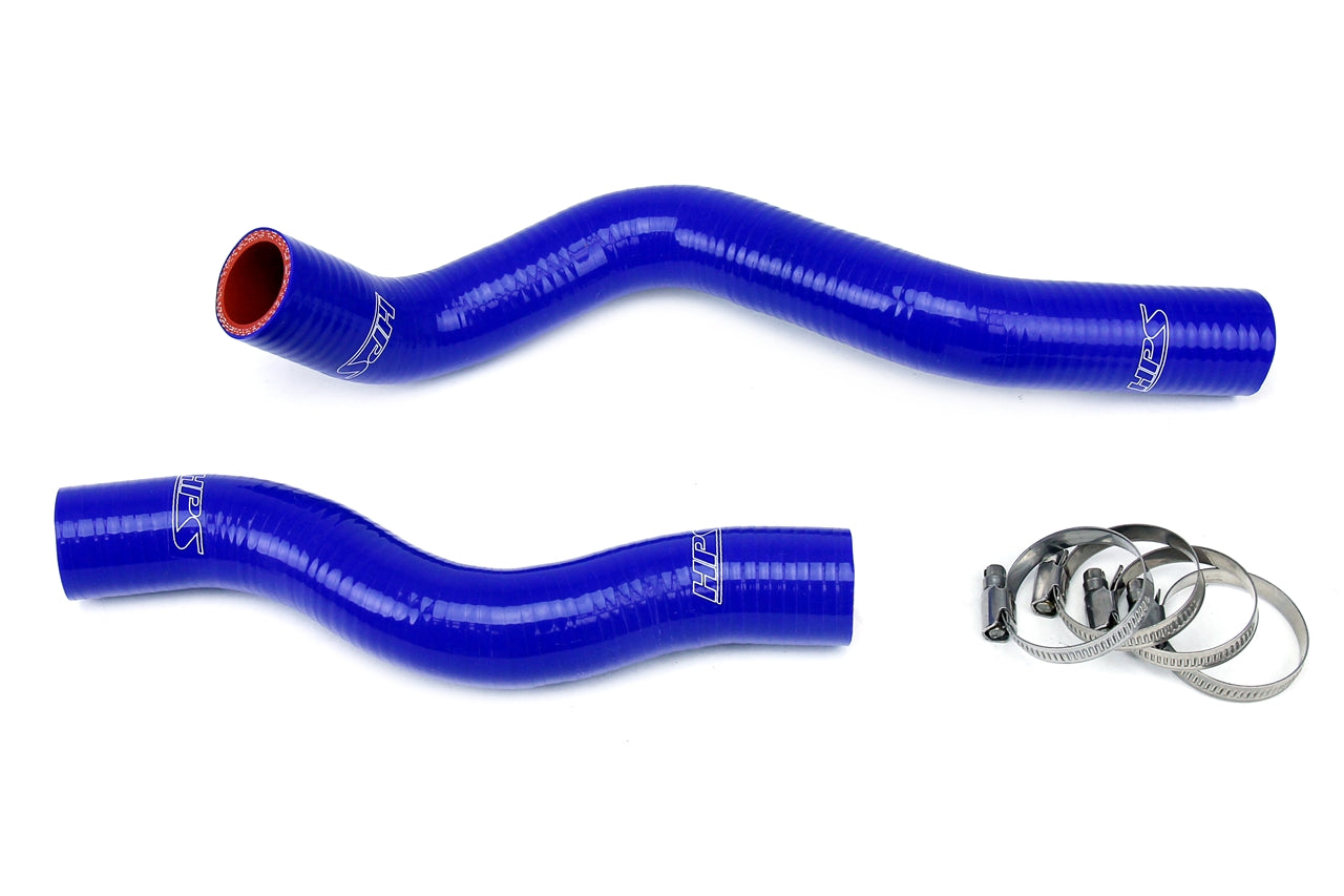 HPS Blue Reinforced Silicone Radiator Hose Kit Coolant Honda 06-11 Civic Non Si R18A1 R16 57-1022-BLUE