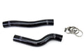 HPS Black Reinforced Silicone Radiator Hose Kit Coolant Hyundai 10-12 Genesis Coupe 2.0T Turbo 57-1026-BLK