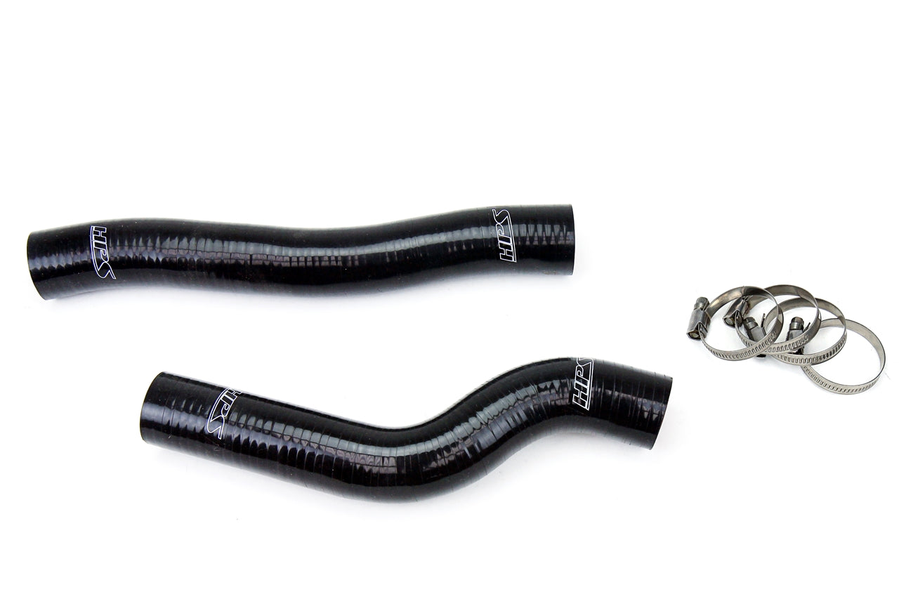 HPS Black Reinforced Silicone Radiator Hose Kit Coolant Hyundai 10-12 Genesis Coupe 2.0T Turbo 57-1026-BLK