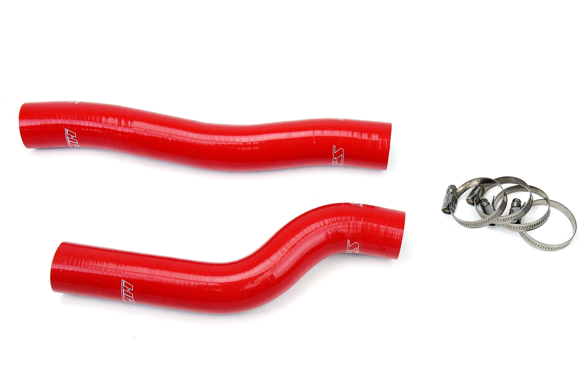 HPS Red Reinforced Silicone Radiator Hose Kit Coolant Hyundai 10-12 Genesis Coupe 2.0T Turbo 57-1026-RED