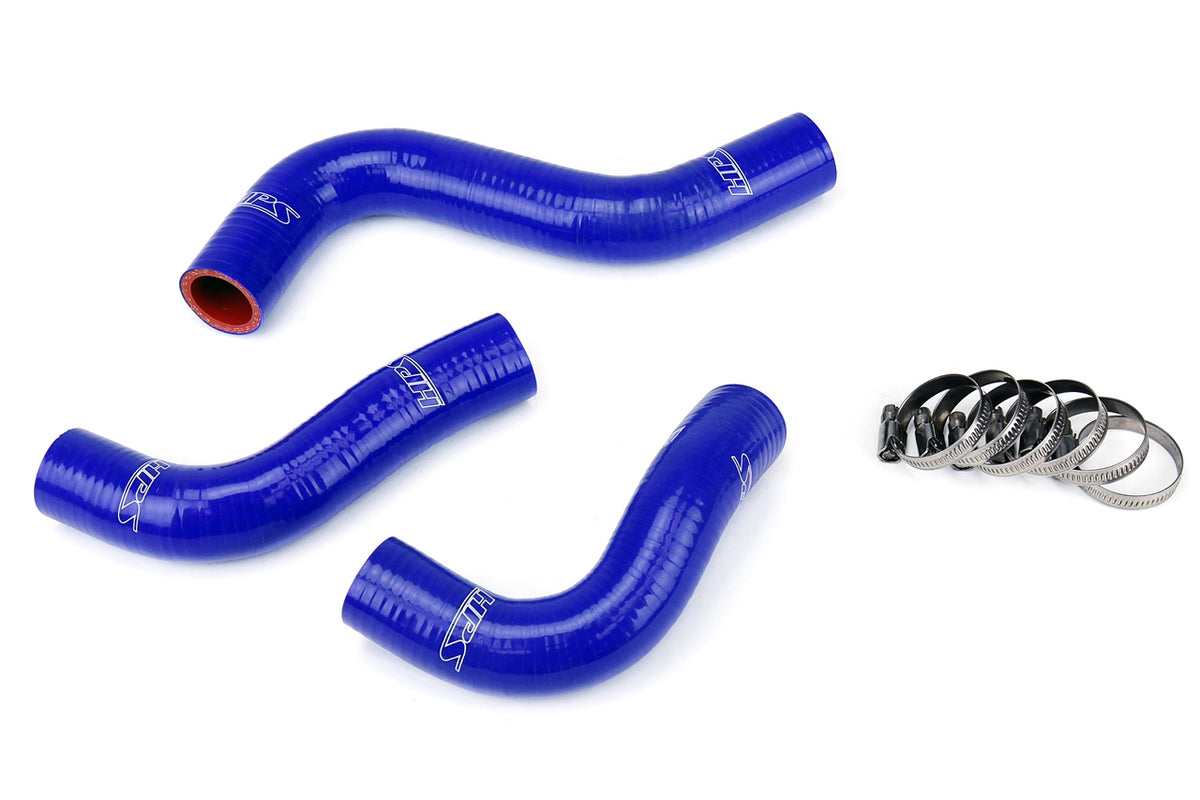 HPS Blue Reinforced Silicone Radiator Hose Kit Coolant Mazda 90-93 Miata 57-1029-BLUE