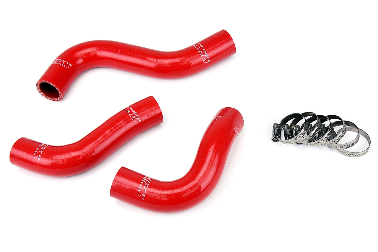 HPS Red Reinforced Silicone Radiator Hose Kit Coolant Mazda 90-93 Miata 57-1029-RED