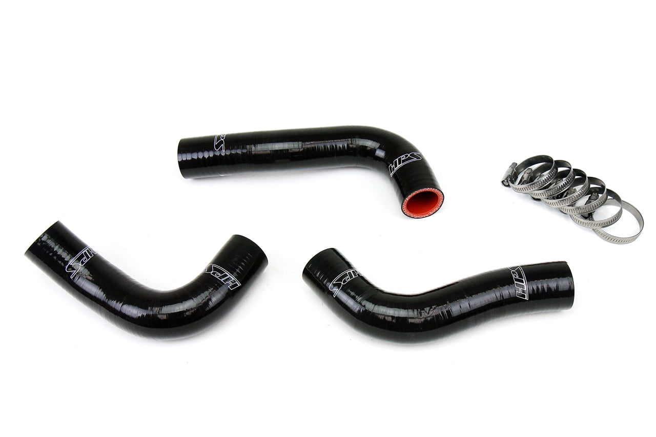 HPS Black Reinforced Silicone Radiator Hose Kit Coolant Mazda 94-97 Miata 57-1030-BLK