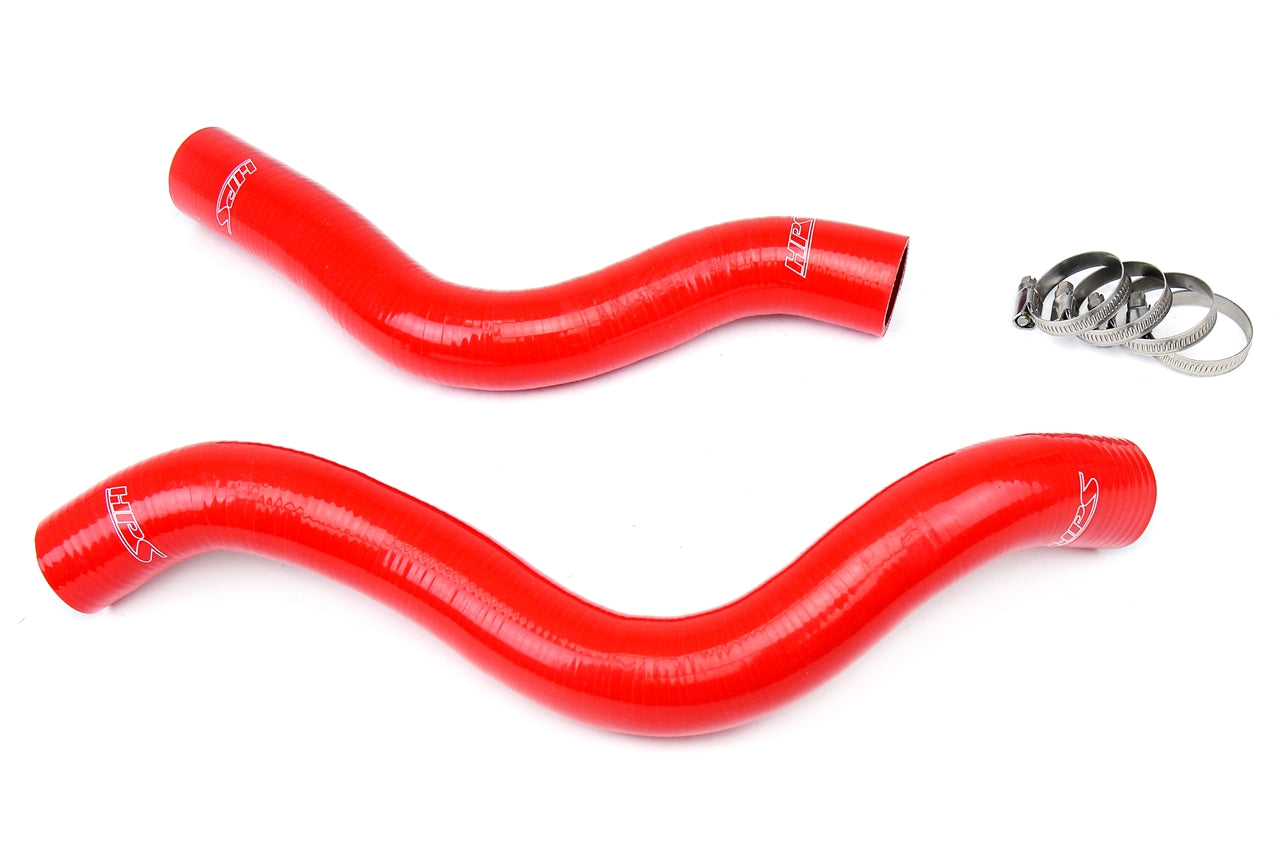 HPS Red Reinforced Silicone Radiator Hose Kit Coolant Mitsubishi 90-94 Eclipse 2.0L 57-1038-RED