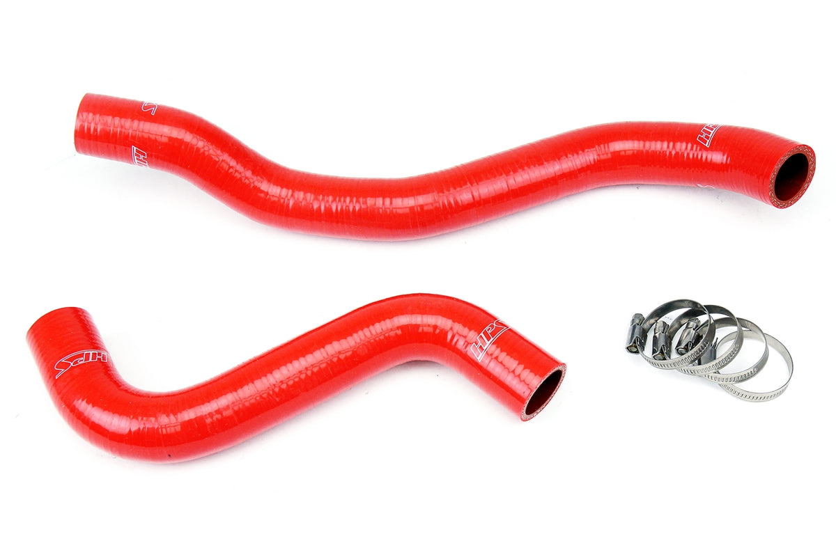 HPS Red Reinforced Silicone Radiator Hose Kit Coolant Mitsubishi 95-99 Eclipse Turbo 57-1039-RED