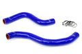 HPS Blue Reinforced Silicone Radiator Hose Kit Coolant Mitsubishi Lancer EVO 9 57-1042-BLUE