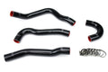 HPS Black Reinforced Silicone Radiator Hose Kit Coolant Mitsubishi Lancer EVO 10 57-1043-BLK