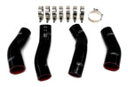 HPS Black Silicone Intercooler Hose Kit 1990-1996 Nissan 300ZX Z32 TT Fairlady Twin Turbo 57-1047-BLK