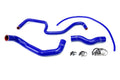 HPS Blue Reinforced Silicone Radiator Hose Kit Coolant Infiniti 03-06 G35 Sedan 57-1048-BLUE