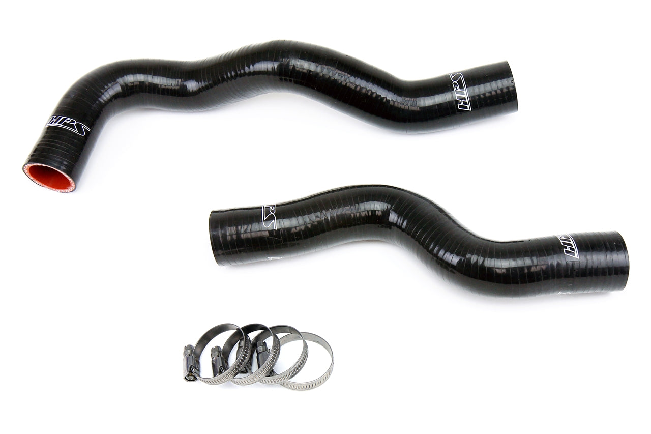 HPS Black Reinforced Silicone Radiator Hose Kit Coolant Nissan 02-06 Sentra SE-R SER Spec V 57-1055-BLK