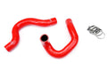 HPS Red Reinforced Silicone Radiator Hose Kit Coolant Nissan 07-09 Sentra SE-R SER Spec V 57-1056-RED