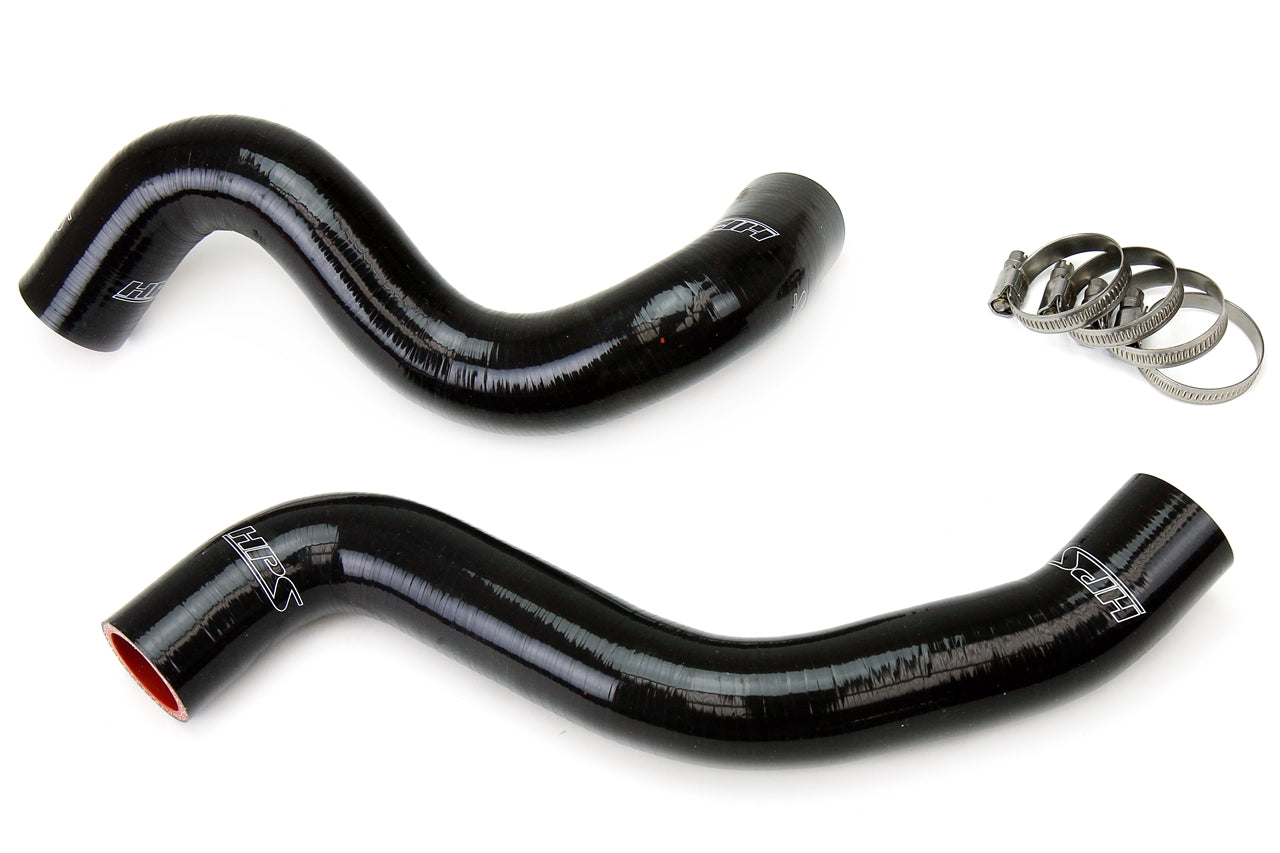 HPS Black Reinforced Silicone Radiator Hose Kit Coolant Scion 05-10 tC 57-1058-BLK