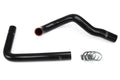 HPS Black Reinforced Silicone Radiator Hose Kit Coolant Toyota 93-98 Supra 1JZGTE 2JZGTE 57-1067-BLK