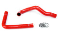 HPS Red Reinforced Silicone Radiator Hose Kit Coolant Toyota 86-92 Supra 1JZGTE 2JZGTE 57-1067-RED
