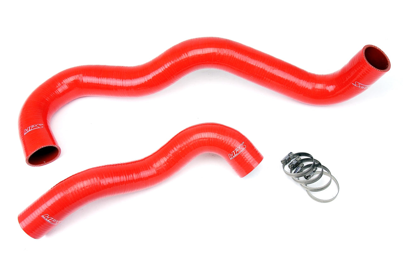 HPS Red Silicone Lower Upper Radiator Coolant Hose 03-07 Ford F-350 Superduty 6.0L Diesel Turbo Twin Beam Suspension 57-1075-RED