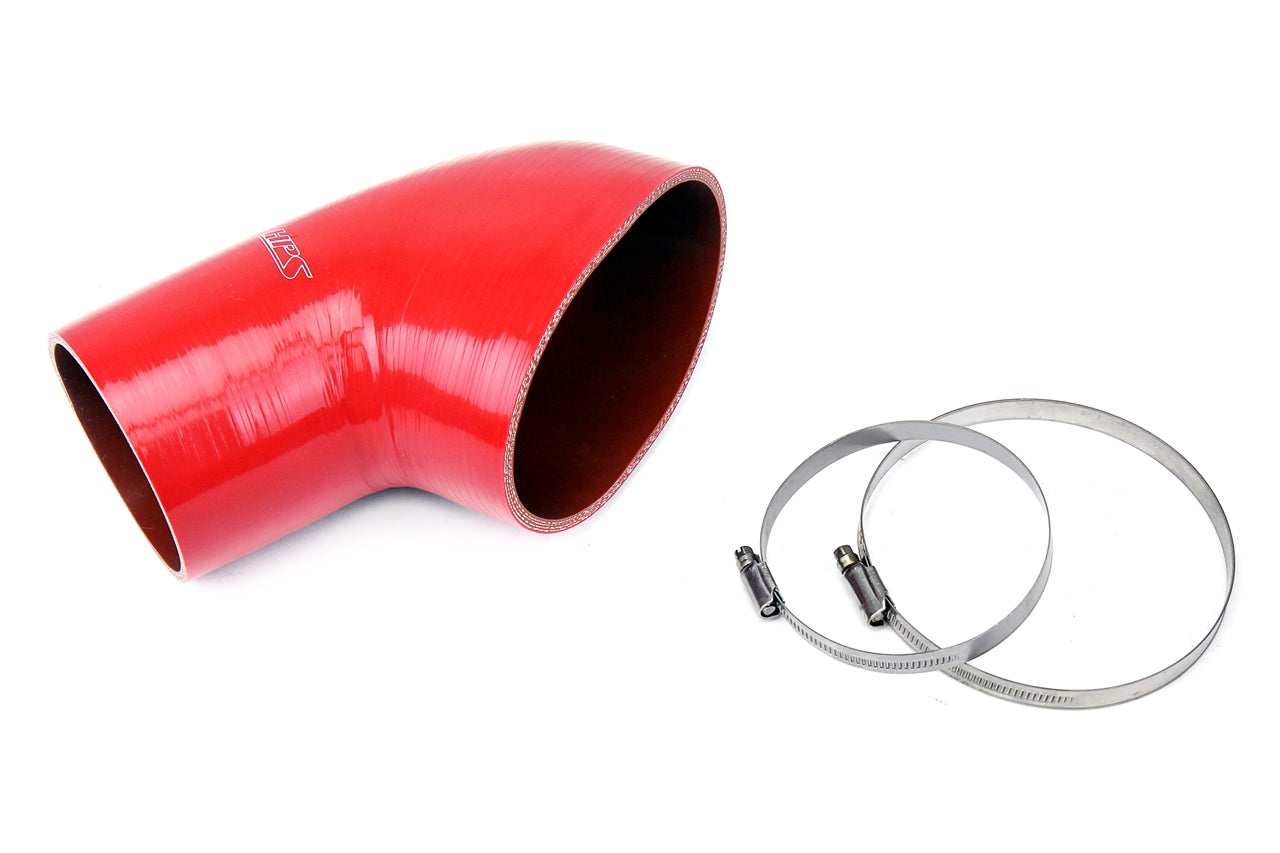 HPS Red Silicone Air Intake Kit Post MAF Hose 2001-2006 BMW E46 M3 57-1078-RED