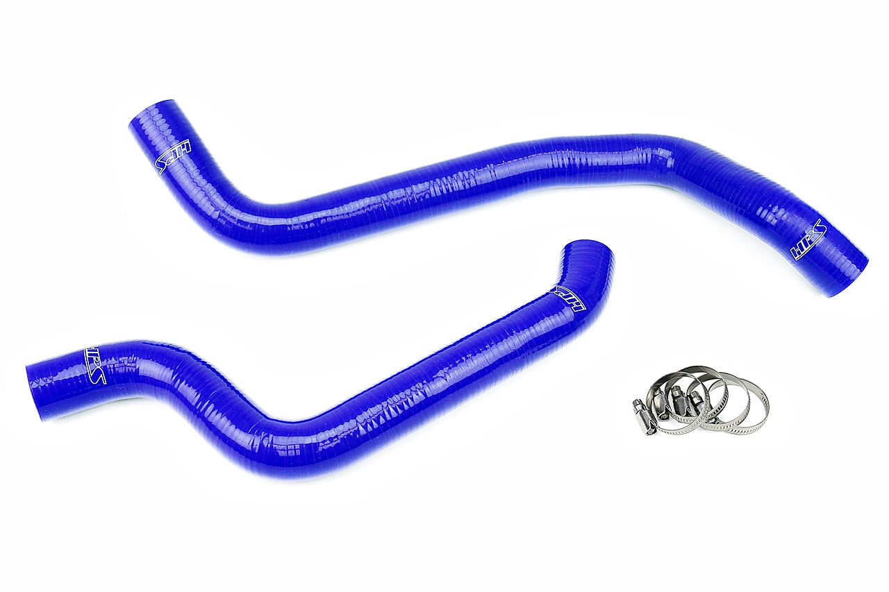 HPS Blue Reinforced Silicone Radiator Hose Kit Coolant Mitsubishi 91-99 3000GT DOHC NA Turbo 57-1079-BLUE
