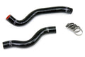 HPS Black Reinforced Silicone Radiator Hose Kit Coolant Honda 12-15 Civic Non Si 1.8L 57-1200-BLK