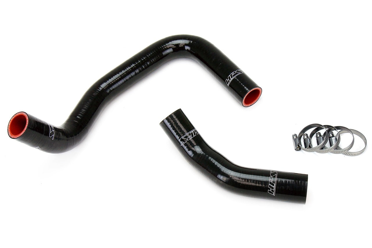 HPS Black Silicone Radiator Hose Kit 1985-1987 Toyota Corolla AE86 57-1202-BLK
