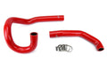 HPS Red Reinforced Silicone Radiator Hose Kit Coolant Toyota 86-92 Supra MK3 Turbo & NA 7MGE / 7MGTE 57-1205-RED