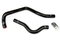 HPS Black Reinforced Silicone Radiator Hose Kit Coolant Acura 97-01 Integra Type-R 57-1207-BLK
