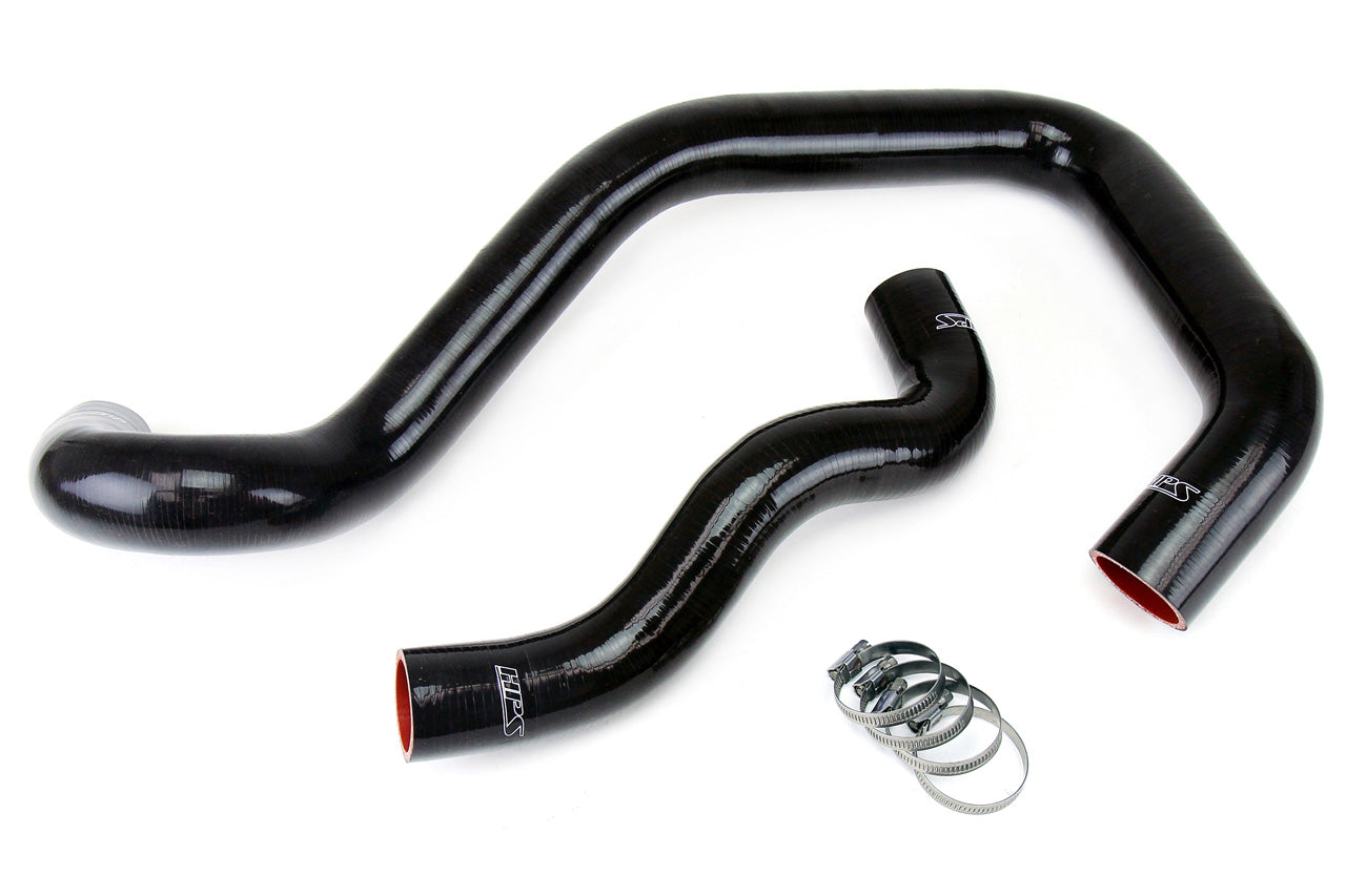 HPS Black Silicone Radiator Coolant Hose Kit 2003-2007 Ford F250 Superduty 6.0L Diesel Turbo Mono Beam Suspension 57-1214-BLK