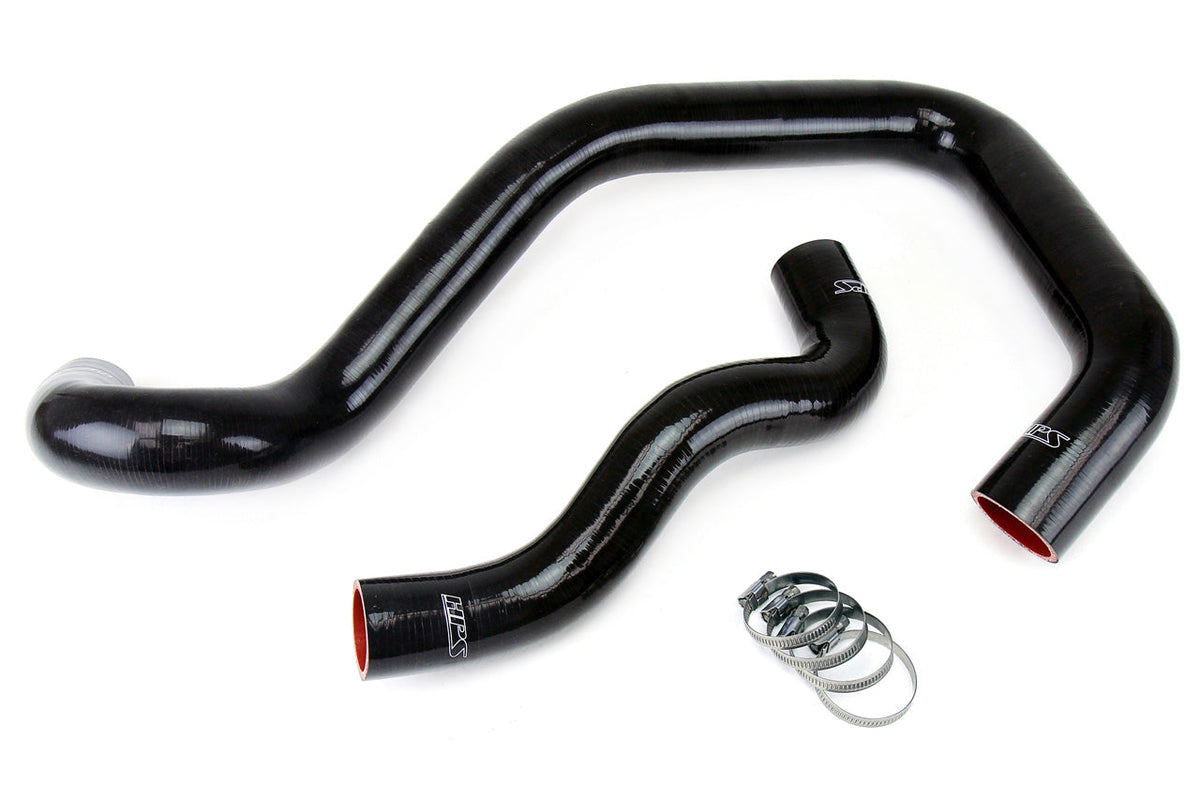 HPS Black Silicone Radiator Coolant Hose Kit 2003-2007 Ford F450 Superduty 6.0L Diesel Turbo Mono Beam Suspension 57-1214-BLK