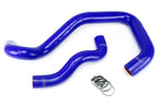 HPS Blue Silicone Lower Upper Radiator Coolant Hose 2003-2005 Ford Excursion 6.0L Diesel Turbo Mono Beam Suspension 57-1214-BLUE