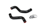 HPS Reinforced Black Silicone Lower Upper Radiator Hose Kit Coolant, Toyota 95-04 Tacoma V6 3.4L Manual Trans, 57-1840-BLK