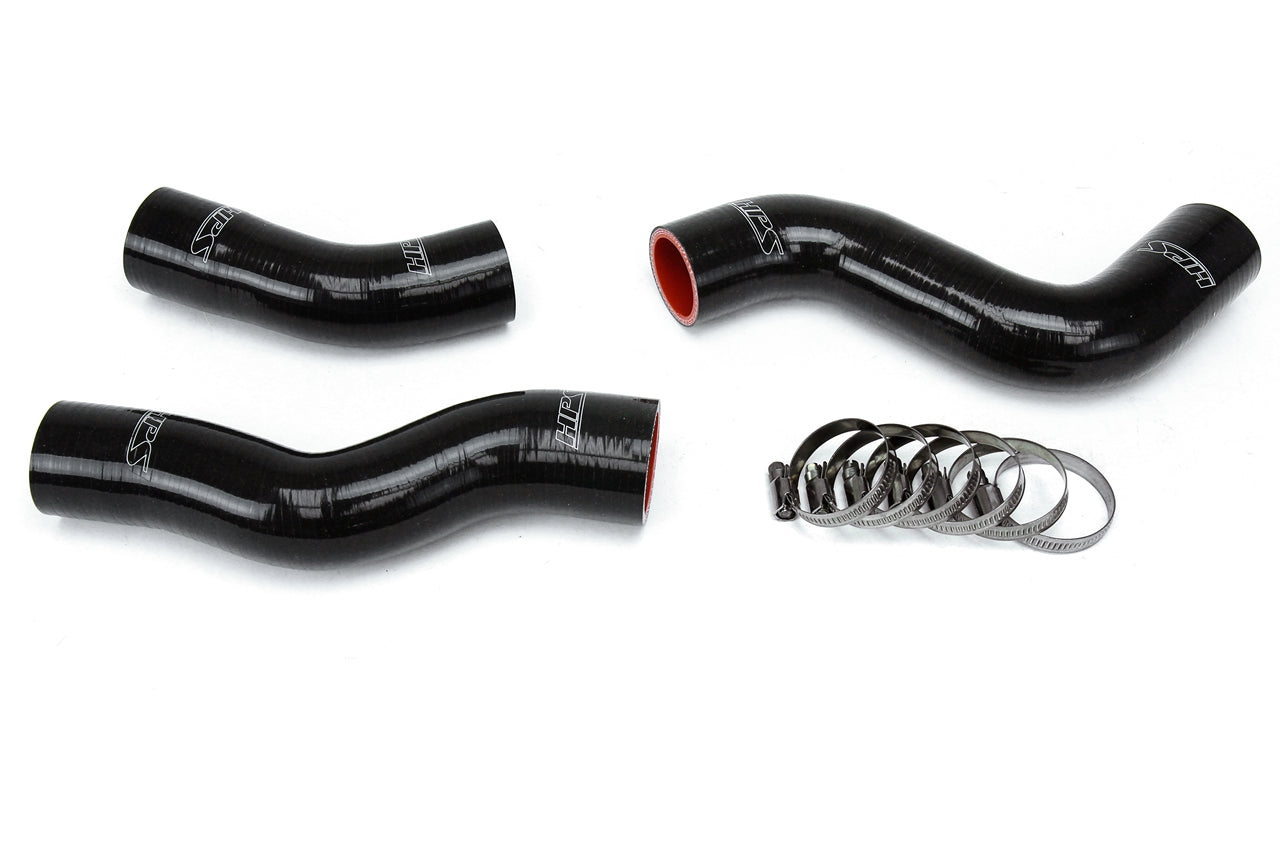 HPS Black Silicone Radiator Hose Kit 1992-1997 Toyota Land Cruiser FJ80 FJ 4.5L I6 57-1218-BLK