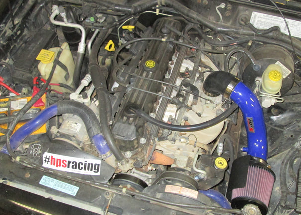 HPS Silicone Radiator Hose Kit Installed 1991-2001 Jeep Cherokee XJ 4.0L 57-1219