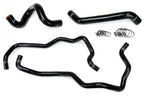 HPS Black Silicone Radiator + Heater Hose Kit 2007-2011 Jeep Wrangler JK Unlimted 3.8L V6 57-1220-BLK