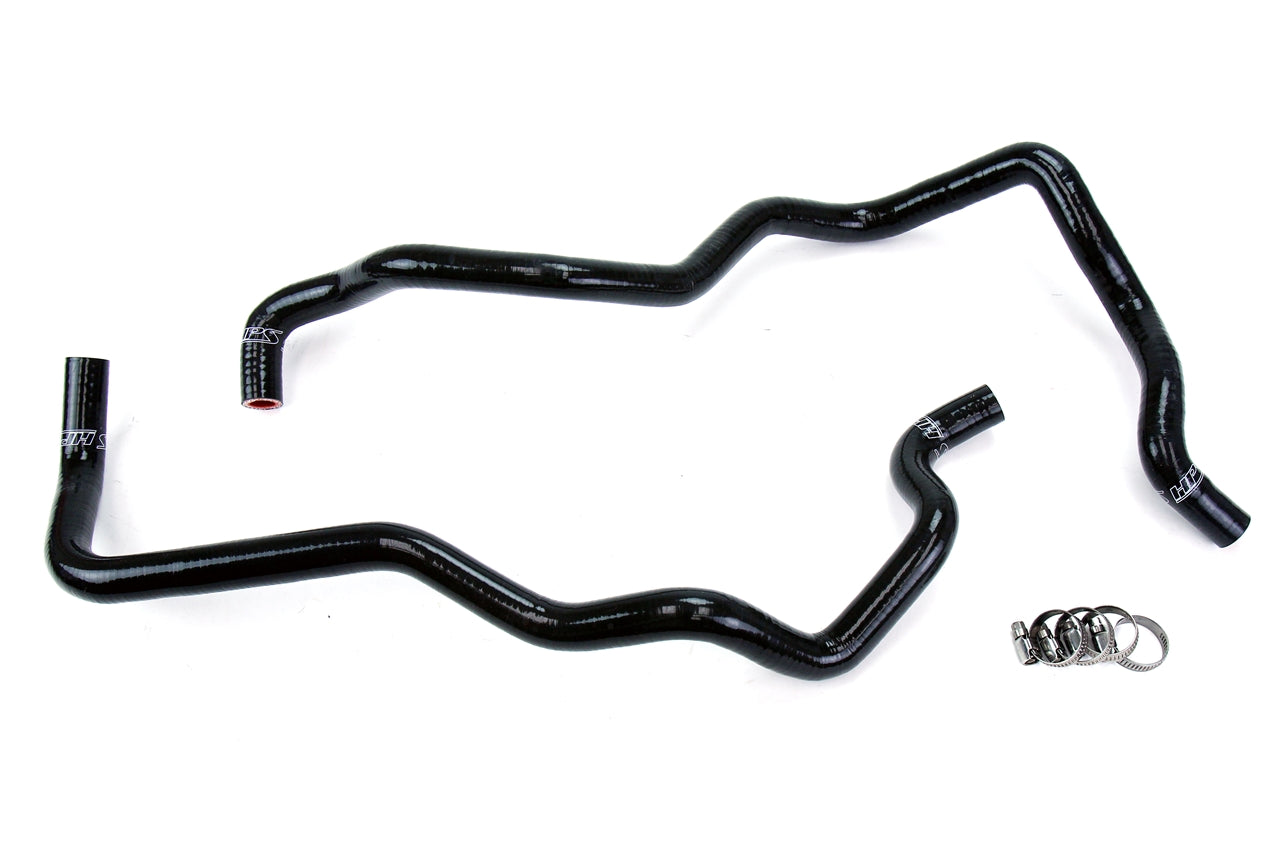 HPS Black Reinforced Silicone Heater Hose Kit Jeep 07-11 Wrangler JK 3.8L V6 57-1220H-BLK