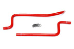 HPS Red Silicone Heater Hose Kit 1997-2001 Jeep Wrangler TJ 4.0L 57-1221H-RED