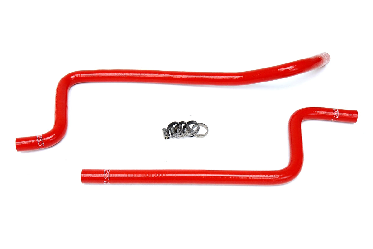 HPS Red Reinforced Silicone Heater Hose Kit Jeep 97-01 Wrangler TJ 4.0L 57-1221H-RED