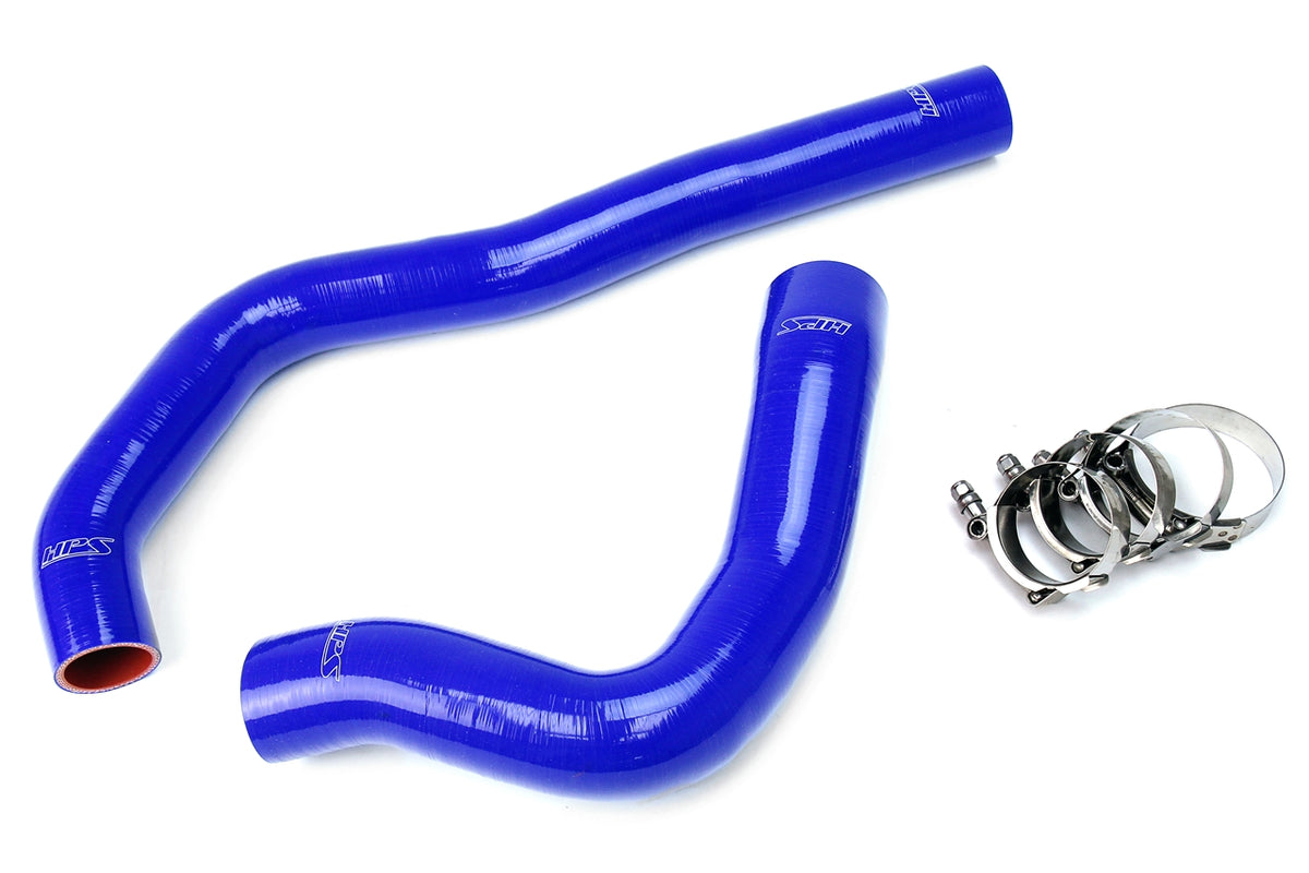 HPS Blue Reinforced Silicone Radiator Hose Kit Coolant Dodge 99-02 Ram Pickup 5.9L Diesel Cummins 57-1222-BLUE