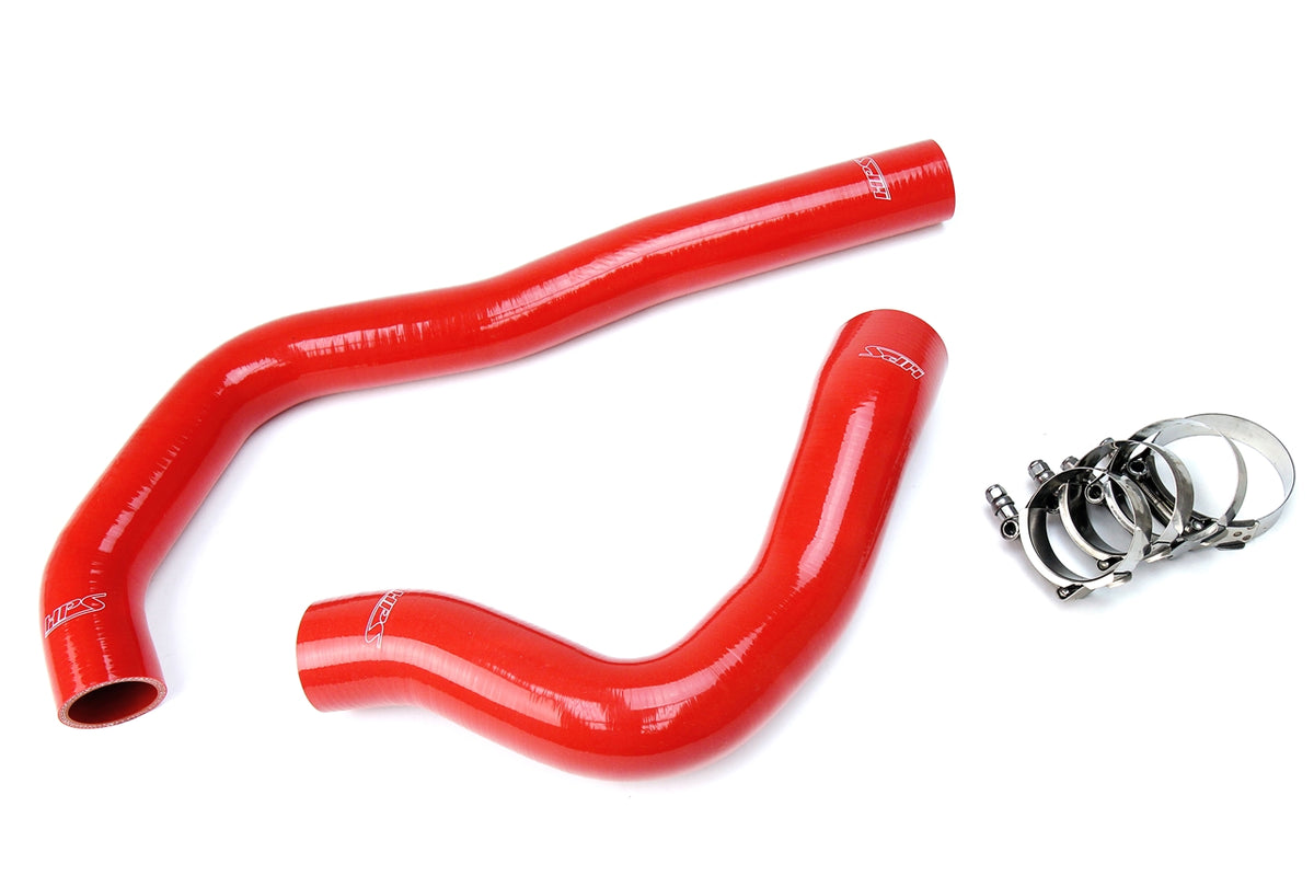 HPS Red Reinforced Silicone Radiator Hose Kit Coolant Dodge 99-02 Ram Pickup 5.9L Diesel Cummins 57-1222-RED