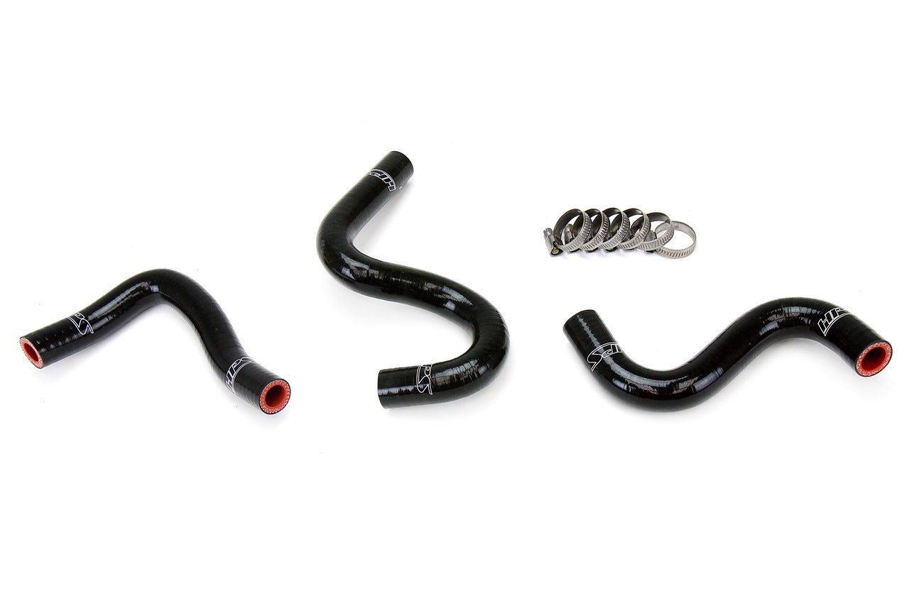 HPS Black Silicone Heater Hose Kit 1983-1987 Toyota Corolla AE86 4A-GEU 57-1223-BLK