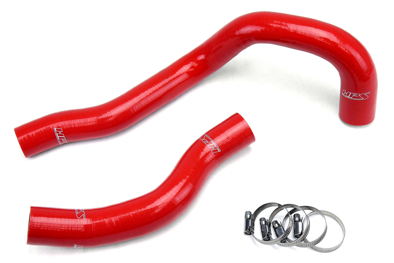 HPS Red Silicone Radiator Hose Kit 1993-1998 Toyota Supra MK4 Non Turbo 2JZGE 3.0L I6 57-1225-RED
