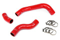 HPS Red Reinforced Silicone Radiator Hose Kit Coolant Scion 13-16 FRS 57-1226-RED