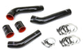 HPS Black Silicone Intercooler Hose Kit 2008-2015 Mitsubishi Lancer Evolution Turbo EVO 10 X 57-1228-BLK