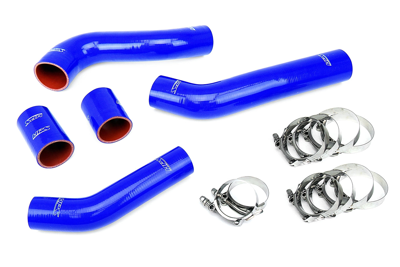 HPS Blue Silicone Intercooler Hose Kit 2008-2015 Mitsubishi Lancer Evolution Turbo EVO 10 X 57-1228-BLUE