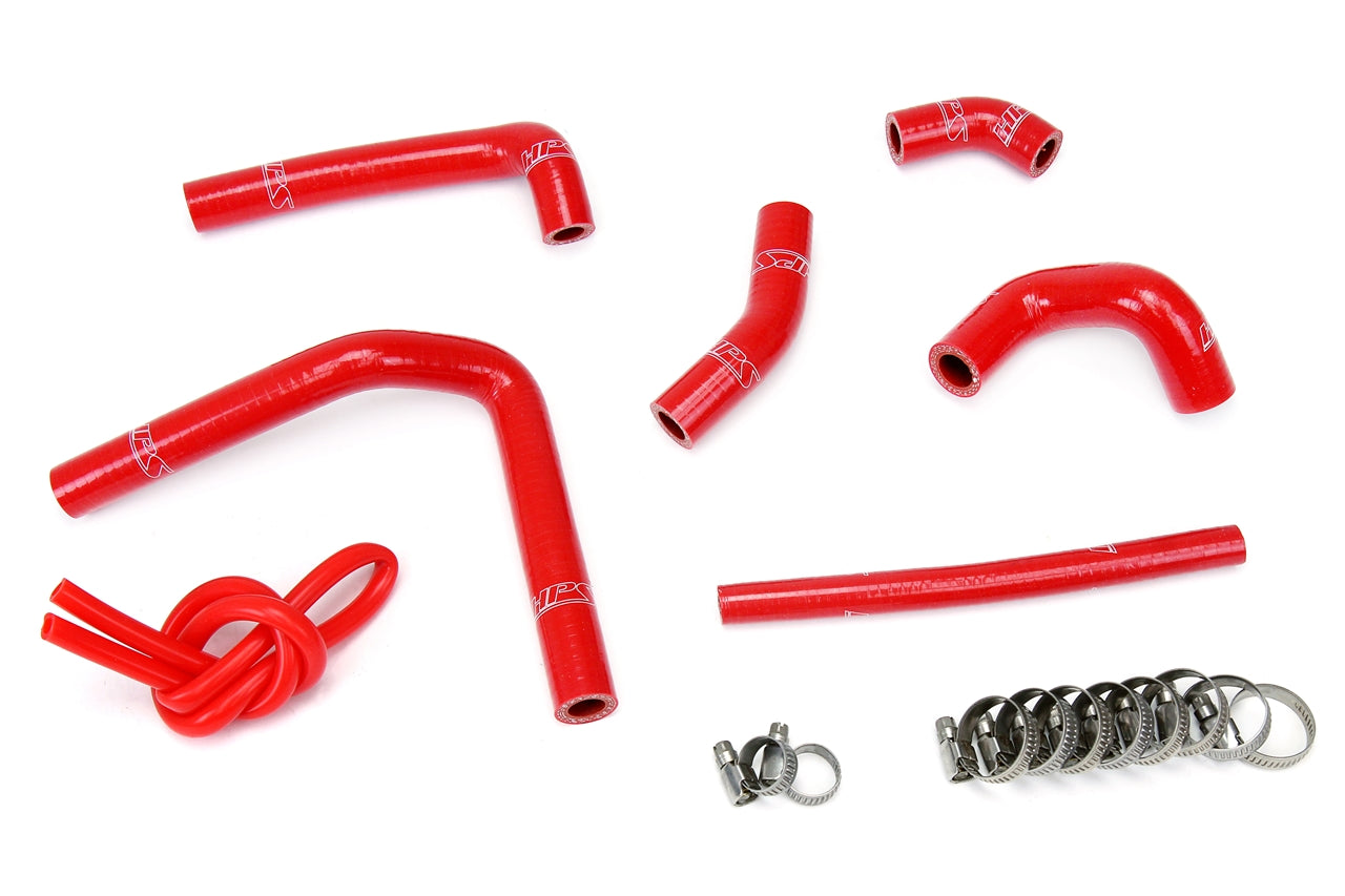 HPS Red Silicone Radiator Hose Kit 2002-2007 Honda CR250R 57-1233-RED