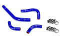 HPS Blue Reinforced Silicone Radiator Hose Kit Coolant Honda 04-09 CRF250X 57-1234-BLUE