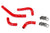 HPS Red Silicone Radiator Hose Kit 2004-2009 Honda CRF250X 57-1234-RED