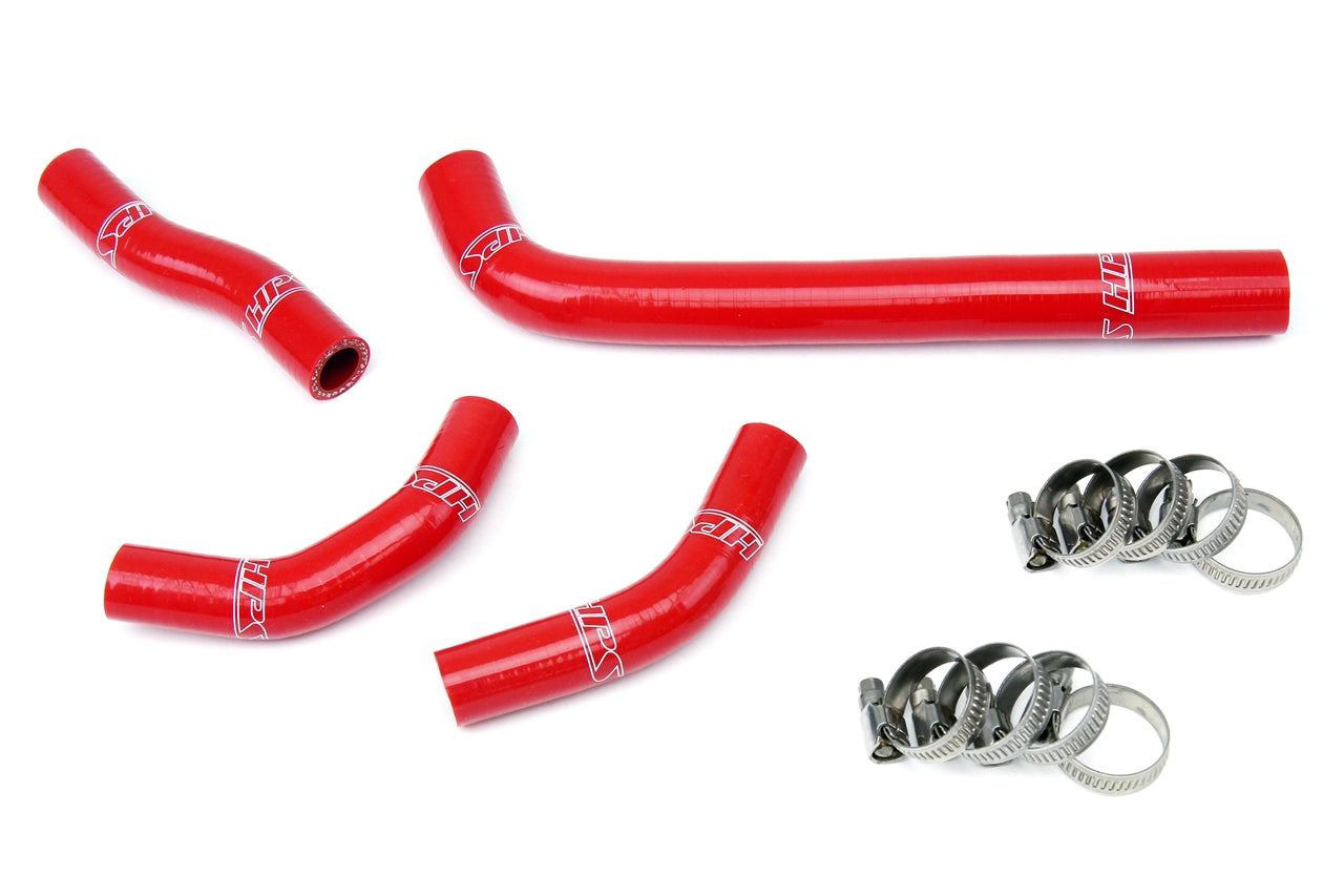 HPS Red Reinforced Silicone Radiator Hose Kit Coolant Honda 10-13 CRF250R 57-1235-RED