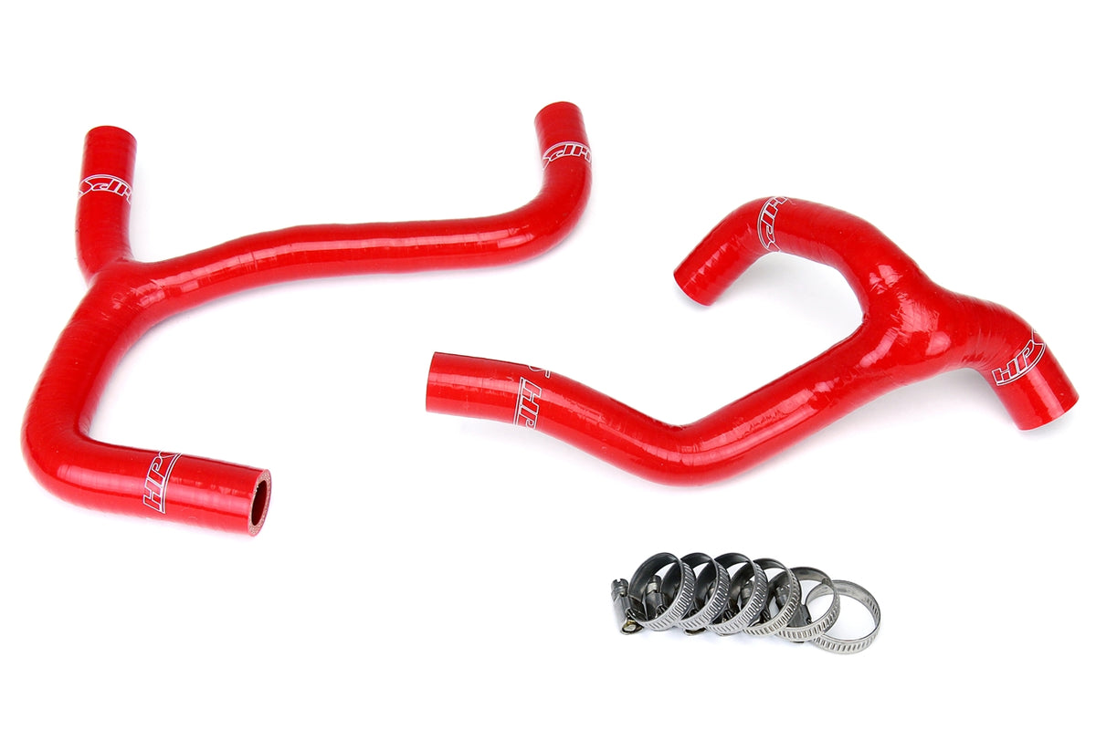 HPS Red Reinforced Silicone Radiator Hose Kit Coolant Honda 03-04 CRF450R 57-1238-RED