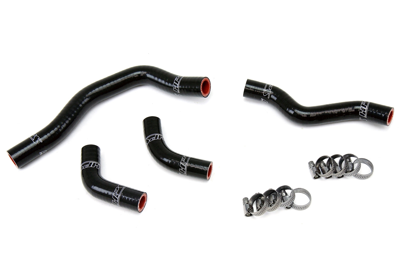 HPS Black Reinforced Silicone Radiator Hose Kit Coolant Honda 05-09 CRF450X 57-1239-BLK