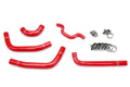 HPS Red Reinforced Silicone Radiator Hose Kit Coolant Kawasaki 09-10 KX250F 57-1240-RED